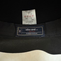 未使用‼️niko and 帽子　ブラックの画像