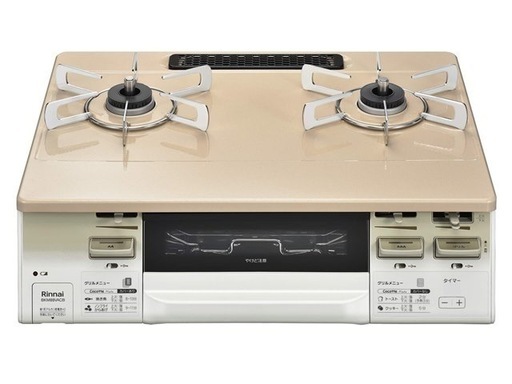 【引渡し者確定】
リンナイ　ガスコンロ2口 (2023年度製)