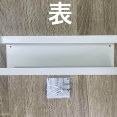 ★美品★ ホワイト 神札ホルダー 神棚 壁掛け飾り棚 【石こうボード用ピン・ネジ 木付属】の画像