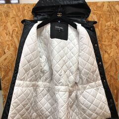 シャネル　CHANEL　コート　P74341　ブラック　黒の画像