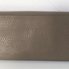 【中古品】コムサ 長財布 ボンシック レディース 74685 COMME CA DU MODE 牛革 本革 レザー グレージュの画像