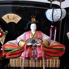 雛人形二段飾りの画像