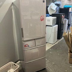 A2504-595　SHARP 冷凍冷蔵庫 SJ-PW42W-N...