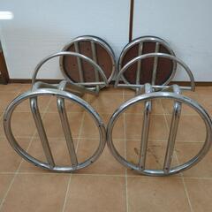 カウンターチェア レトロ ヴィンテージ 2脚の画像