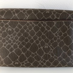 【中古品】アンティーク がま口 NINA RICCI ニナリッチ 財布 二つ折り レディース ブラウンの画像