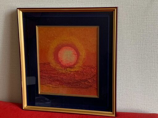 東京都 台東区で｢山内一生｣の小原和紙工芸（貼絵）を買取らせて