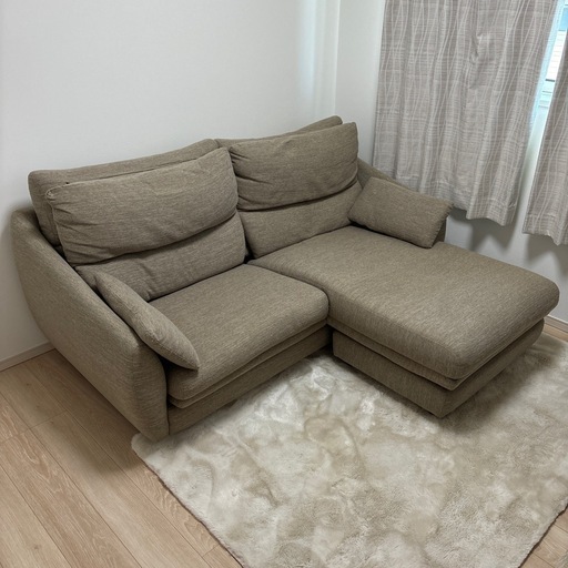 【年末まで】カウチソファ Nポケット A9H DR（ニトリ）