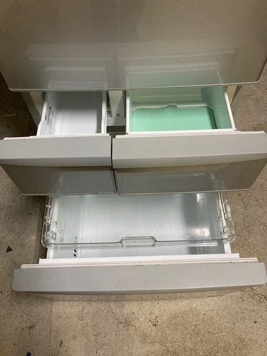 取引決定済　TOSHIBA 2019年製 5ドア冷蔵庫411L GR-P41G(S) 中古品