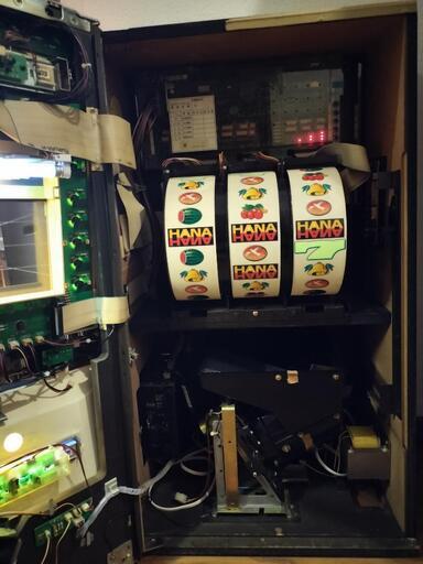 パチスロ実機】パイオニア☆『初代』ハナハナ30【コイン不要機付 パチスロ実機】パイオニア☆『初代』ハナハナ30【コイン不要機付