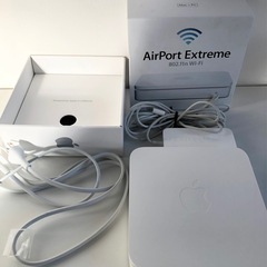 【中古品】Apple アップル AirMac Extreme 802.11n A1408 Wi-Fi 無線LAN PC周辺機器の画像