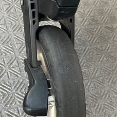 ベビーカーＡ型　ピジョンランフィー　モノクロストライプの画像