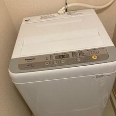 【無料】Panasonic　洗濯機 