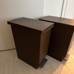 ニトリ ゴミ箱 2個セットの画像