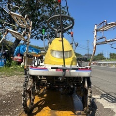 イセキ　田植機 4条植え　さなえ　乗用型 田んぼ 水田　 PP4-S デフロック  ガソリン　4.3馬力　軽量ボディ　農機具 田植え機　宮崎　簡易始動動画ありの画像