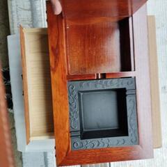 けやき使用　未使用品灰皿　ゴツいの画像