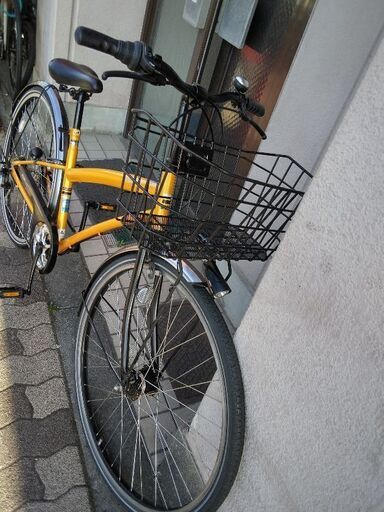 REGAFFINO[レガフィーノ]26吋 シティーサイクル 外装6段/LEDオート