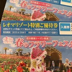 レオマワールド割引チケットの画像