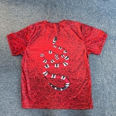 ヘビ柄Tシャツ　XXLの画像
