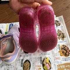 IFME16センチ 網目リボン17センチ サンダルの画像