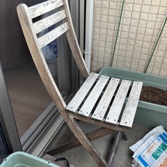 IKEA製 木製折りたたみ椅子