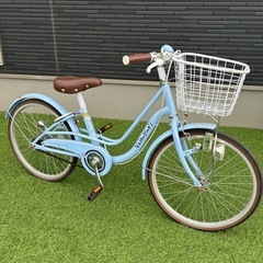 子供用自転車とヘルメットセット
