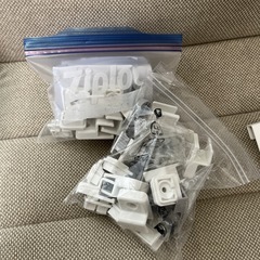 【無料】　5/5まで　IKEA ヨナクセル　フレーム6点　メッシュバスケット24点セット　付属パーツ付きの画像