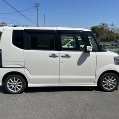 H27年式 ホンダ NBOXカスタムGターボLパッケージ希少な 4WD 後期 最上級グレード！の画像