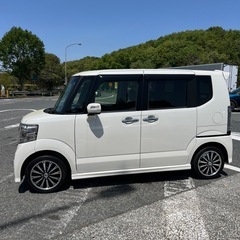 H27年式 ホンダ NBOXカスタムGターボLパッケージ希少な 4WD 後期 最上級グレード！の画像