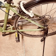 自転車　クロスバイク　27インチの画像