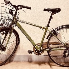 自転車　クロスバイク　27インチ