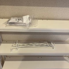 山善(YAMAZEN) 本棚 (突っ張り) 大容量 スリム 全体耐荷重180㎏ 幅81×奥行15.5×高さ210.5-270㎝の画像