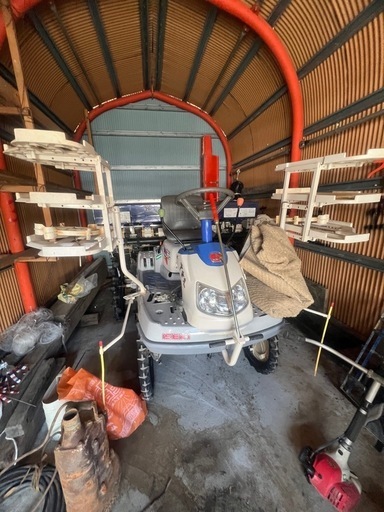 【決定】イセキ 田植え機5条植え