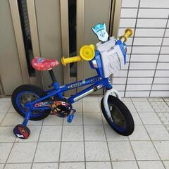 パウパトロール　補助輪付　子ども用自転車