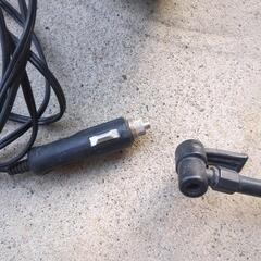 空気入れ　シガーソケット　mini air compressorの画像