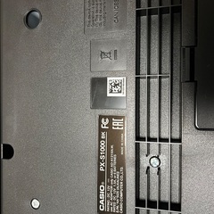 【中古・美品】CASIO Privia 88鍵　ブラック　PX-S1000 BK デジタルピアノの画像