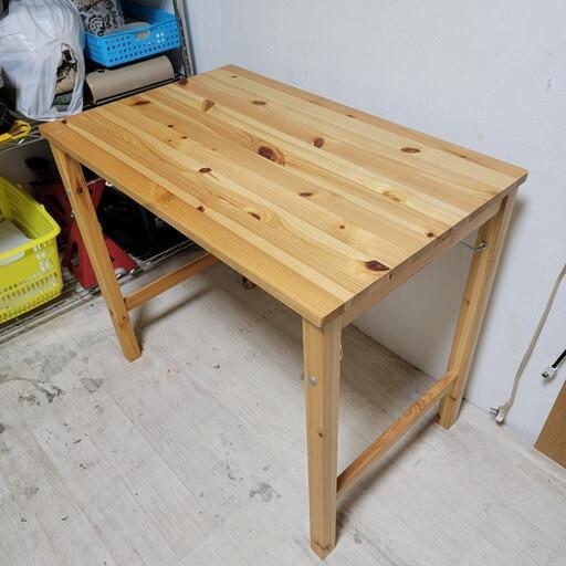 パイン材テーブル・折りたたみ式 | 無印良品