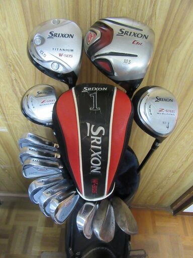 豪華☆SRIXON☆GiE☆W-505☆ZR-800☆ゴルフセット (トコロ) 三咲