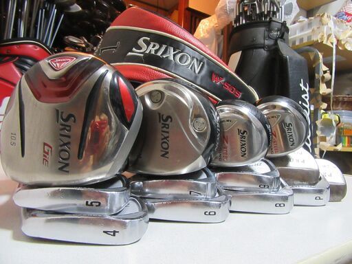 豪華☆SRIXON☆GiE☆W-505☆ZR-800☆ゴルフセット (トコロ) 三咲