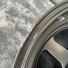 ロックガン　ホイール　TE37風の画像