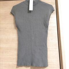 新品／フレンチスリーブ＊ニットトップスの画像