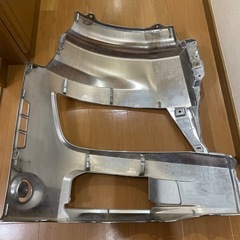 日野 17系 プロフィア H29.5- メッキ バンパー コーナー パネル サイド バンパー 助手席側だけ の画像