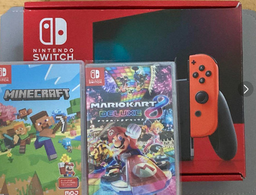 Nintendo Switch Joy-Con本体（マイクラ）（マリオカート8