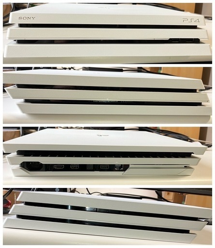 着払い PS4 Pro ホワイト CUH-7000B B02中古品 1TBSSD換装済み