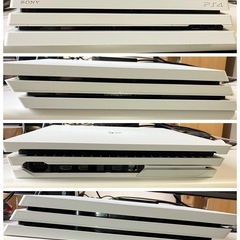 着払い PS4 Pro ホワイト CUH-7000B B02中古品 1TBSSD換装済みの画像