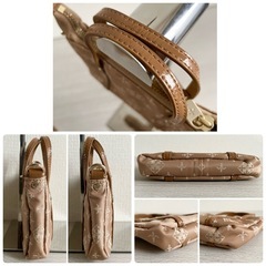 ☆お値引可能☆【美品】russet  ハンドバッグ型ミニポーチ バッグINバッグ の画像
