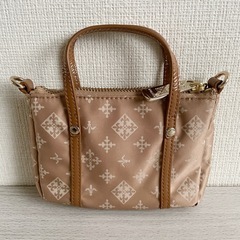 ☆お値引可能☆【美品】russet  ハンドバッグ型ミニポーチ バッグINバッグ の画像