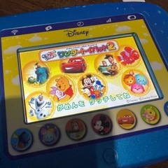 ディズニー　ワンダートイパッド2　ひらがな　カタカナ　知育玩具　の画像