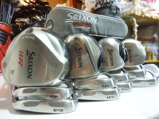 20-60代からのファッション通販  豪華☆SRIXON☆WR☆W-404☆I-403AD☆ゴルフセット (トコロ) 三咲 クラブ