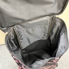【無料！！】大容量　お買い物キャリー　買い物カート　花柄 の画像