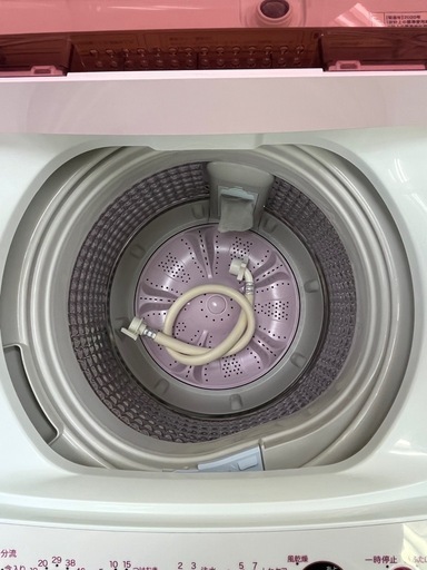 激安洗濯機!! 可愛いピンク!! Haier 2020年 5.5kg JW-C55FK